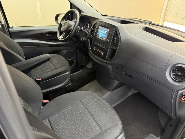Mercedes-Benz VITO 116 CDI Lang DC Comfort, 164Pk, 2022, Dubbel Cabine, Parkeersensoren, Navigatie, Lichtmetalen velgen, Trekhaak, Achteruitrijcamera, Cruise control,