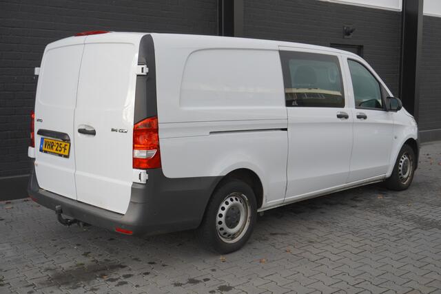 Mercedes-Benz VITO 114 CDI Automaat XL Dubbele Cabine EURO 6 - Airco - Navi - Cruise - ¤17.950,- Excl.