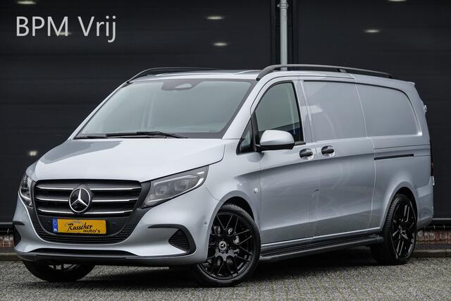 Mercedes-Benz VITO 116Cdi 163Pk 9G-Tronic Aut. | Pro | Extra Lang | Achteruitrijcamera | 2xSchuifdeur | Leder | Trekhaak | Treeplanken | 20''