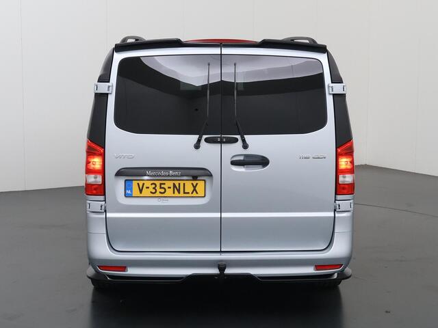 Mercedes-Benz VITO 119 XL L3 PRO | AUT. | EDITION | DUBBELE CABINE | MULTI-BEAM LED | ACHTERUITRIJCAMERA | 2500 KG AHW TREKHAAK | ACHTERDEUREN | 2X ZIJSCHUIFDEUR | CRUISE CONTROL | STOEL - STOEL | METALLIC