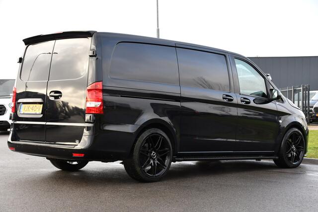 Mercedes-Benz VITO 114 CDI L2 Black Edition Camera, Cruise, Carplay, LED, 190pk, Automaat, Multimedia, Uniek!