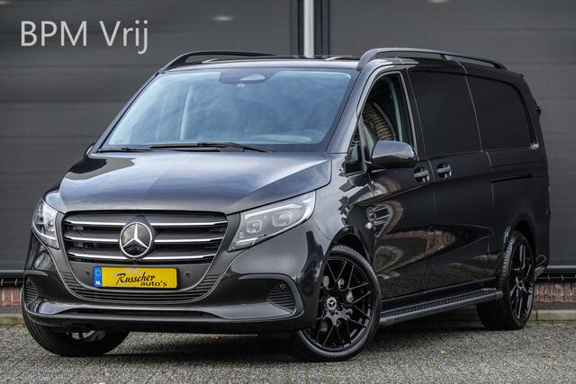 Mercedes-Benz VITO 116Cdi 163Pk 9G-Tronic Aut. | Pro | Extra Lang | Achteruitrijcamera | 2xSchuifdeur | Leder | Trekhaak | Treeplanken | 20''