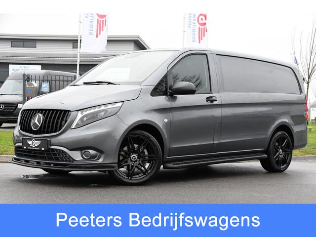 Mercedes-Benz VITO 119 CDI L2 AMG Edition Camera, Cruise, Carplay, 190pk, Leder, Stoelverwarming, LED, Automaat, Luxe, Multimedia, Uniek!