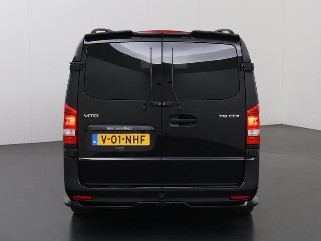 Mercedes-Benz VITO 119 CDI 190 PK | DUBBEL CABINE | L3 XL | AUT. | EDITION | MULTI-BEAM LED | ACHTERUITRIJCAMERA | 2500 KG AHW TREKHAAK | ACHTERDEUREN | 2X ZIJSCHUIFDEUR | CRUISE CONTROL | DODEHOEKDETECTIE | SPOORASSISTENT