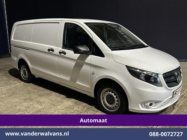 Mercedes-Benz VITO 114 CDI 136pk 9G-Tronic Automaat L2H1 Euro6 Airco | Camera | Apple Carplay | Cruisecontrol Android Auto, Bumper in de kleur, Achterklep, Parkeersensoren, Bijrijdersbank