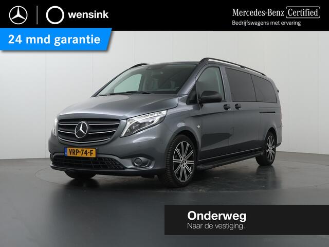 Mercedes-Benz VITO 124 CDI | Aut. | Dubbele Cabine | 237 PK | Schuifdeur L+R | 5-zits | Distronic Plus | Stoelverwarming | LM Velgen | Climate Control | Navigatie | Certified