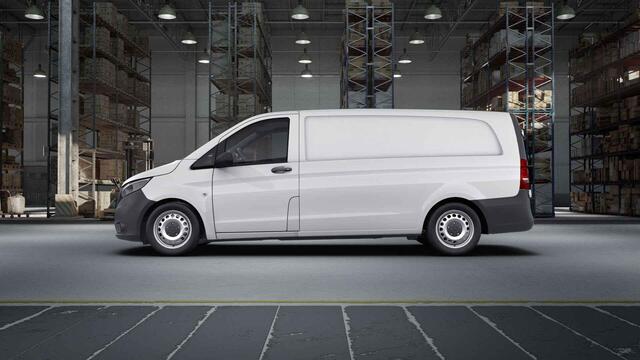 Mercedes-Benz VITO 116 CDI XL L3 | Airco | Parkeersensoren | Navigatie | Carplay | Cruisecontrol | Comfortstoel bestuurder en Bijrijdersbank | Raibevestigingssysteem Zijwand Laadruimte | Certified |