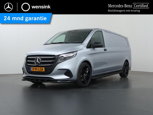 Mercedes-Benz VITO 119 CDI Aut. | XL L3 | Select | EDITION | STYLINGPAKKET | LM VELGEN | SPOILERPAKKET | TREEPLANKEN | Luchtvering | Adaptive Cruise Control | 360 Camera | Parkeersensoren | Achteruitrijcamera | Navigatie | Stoel - Stoel