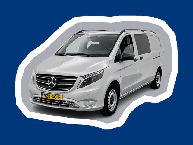 Mercedes-Benz VITO 114 CDI DC Extra Lang Dubbele Cabine Led koplampen Trekhaak Apple Carplay/Android Auto Betimmering Cruise Control