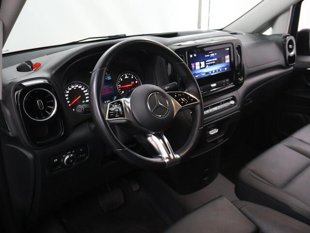 Mercedes-Benz VITO 116 CDI | L3 XL | PRO | AUT. | 2X ZIJSCHUIFDEUR | ACHTERUITRIJCAMERA | LEDER ZWART BEKLEDING | SMARTPHONE INTEGRATIE PAKKET | PARKEERSENSOREN | BETIMMERDE LAADRUIMTE | 2500 KG AHW TREKHAAK
