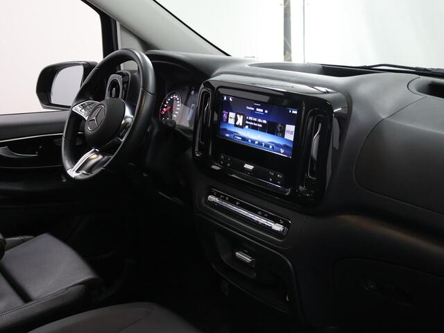 Mercedes-Benz VITO 116 CDI | L3 XL | PRO | AUT. | 2X ZIJSCHUIFDEUR | ACHTERUITRIJCAMERA | LEDER ZWART BEKLEDING | SMARTPHONE INTEGRATIE PAKKET | PARKEERSENSOREN | BETIMMERDE LAADRUIMTE | 2500 KG AHW TREKHAAK