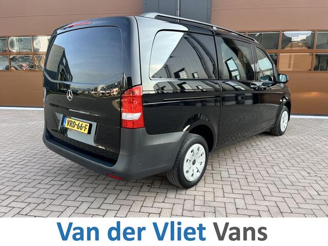 Mercedes-Benz VITO 110 CDI 102pk E6 Lang DC 5p Comfort Lease ¤442 p/m, Airco Clima, Carplay, PDC V+A, Onderhoudshistorie aanwezig