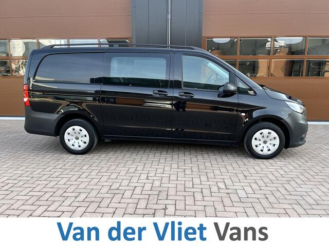 Mercedes-Benz VITO 110 CDI 102pk E6 Lang DC 5p Comfort Lease ¤442 p/m, Airco Clima, Carplay, PDC V+A, Onderhoudshistorie aanwezig