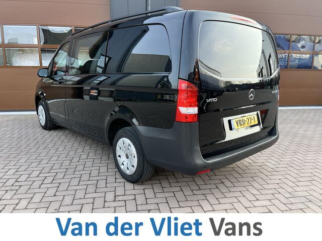 Mercedes-Benz VITO 110 CDI 102pk E6 Lang DC 5p Comfort Lease ¤431 p/m, Airco Clima, Carplay, PDC V+A, Onderhoudshistorie aanwezig