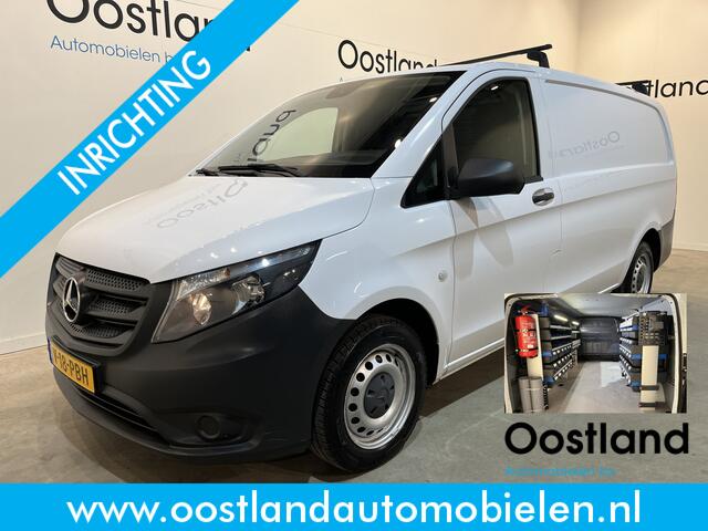 Mercedes-Benz VITO 114 CDI Lang Servicebus / Sortimo Inrichting / Euro 6 / Airco / Cruise Control / PDC / Trekhaak / Klep / 3-Zits