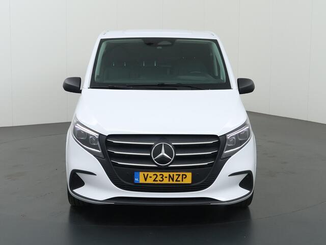 Mercedes-Benz VITO 116 CDI | Aut. | XL L3 | Select | 3 zits | Stoelverwarming | LED koplampen | Vloer en Wand Betimmering | LM Velgen | Cruise Control | Apple Carplay/Android Auto | Trekhaak 2500 KG. AHW | Certified