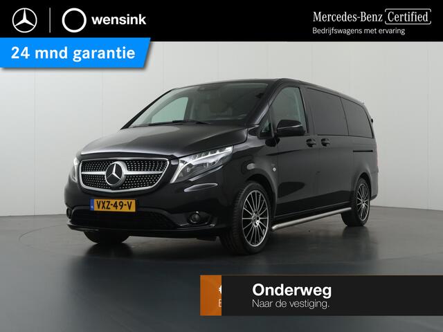 Mercedes-Benz VITO 119 CDI | Aut. | L2 Lang | Dubbele Cabine | LED Koplampen | LM Velgen | Sidebars | Lederen bekleding | Trekhaak | Parkeercamera | Navigatie | Certified