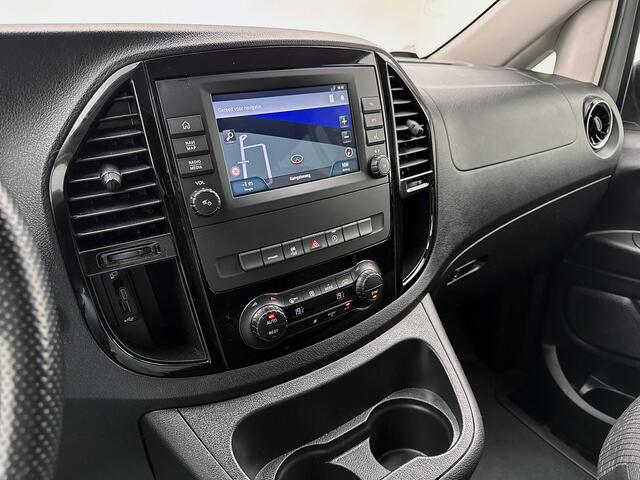 Mercedes-Benz VITO 119 CDI Extra Lang DC Dubbele schuifdeur Led Navigatie Dubbele cabine Stoelverwarming Climate control