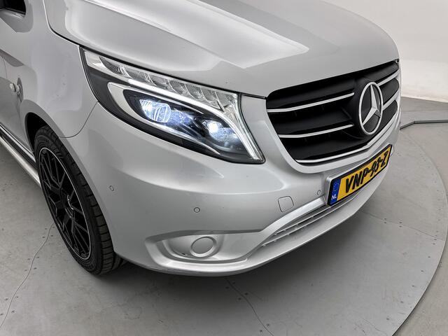 Mercedes-Benz VITO 119 CDI Extra Lang DC Dubbele schuifdeur Led Navigatie Dubbele cabine Stoelverwarming Climate control