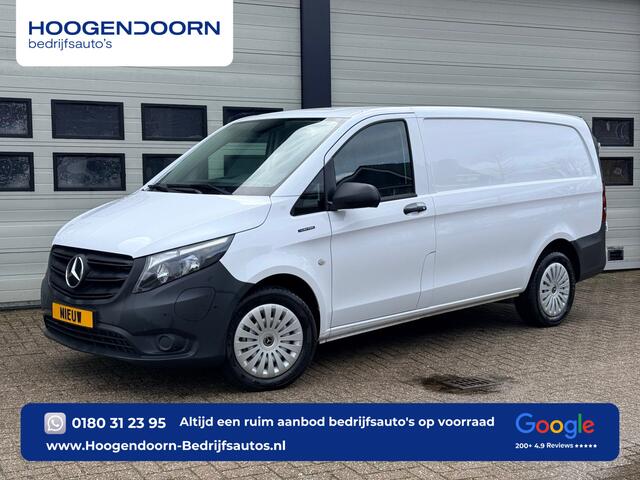 Mercedes-Benz VITO eVito 112 66 kWh AC+DC Snelladen SoH 97,4 % L2 Lang - Apple Carplay - Betimmerd