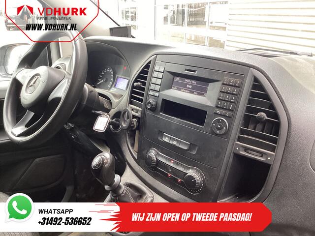 Mercedes-Benz VITO 114 CDI L2 EXPORT Airco/ 270Gr.Deuren/ Cruise/ Camera/ LMV/ Trekhaak