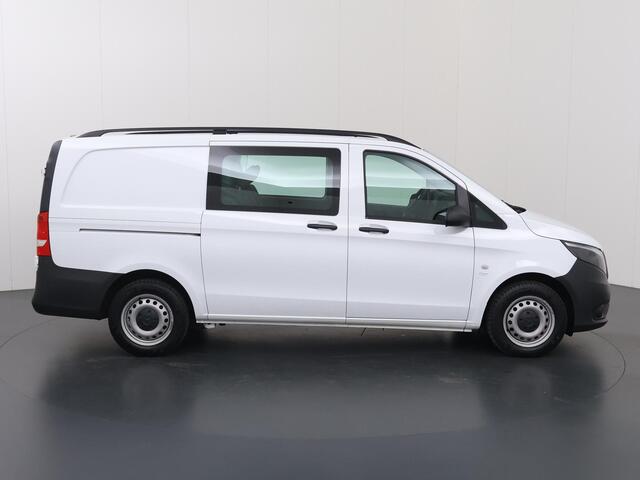 Mercedes-Benz VITO 114 CDI | L2 LANG | DUBBELE CABINE | TREKHAAK | BETIMMERING | CLIMATE CONTROL | BLUETOOTH | 5-ZITS | CERTIFIED