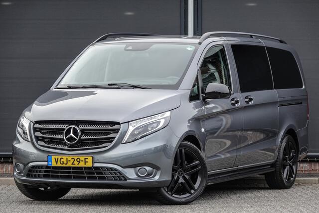 Mercedes-Benz VITO 114Cdi 136Pk 7G-Tronic Aut. | Dubbele Cabine | Lang | Leder | Achteruitrijcamera | Trekhaak | 19''