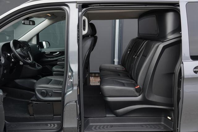 Mercedes-Benz VITO 114Cdi 136Pk 7G-Tronic Aut. | Dubbele Cabine | Lang | Leder | Achteruitrijcamera | Trekhaak | 19''