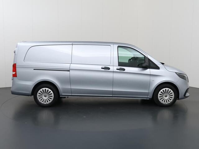 Mercedes-Benz VITO 116 CDI | L3 | AUT. | PRO | ACHTERUITRIJCAMERA | TREKHAAK | CARPLAY | ANDROID AUTO | 2-ZITS | STOEL - STOEL | 2500 KG AHW | METALLIC | CERTIFIED