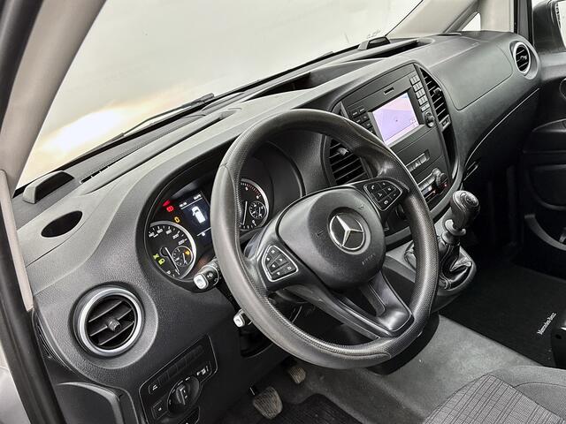 Mercedes-Benz VITO 111 CDI Lang Navigatie Trekhaak Lichtmetaal Camera Striping Betimmering Sidebars