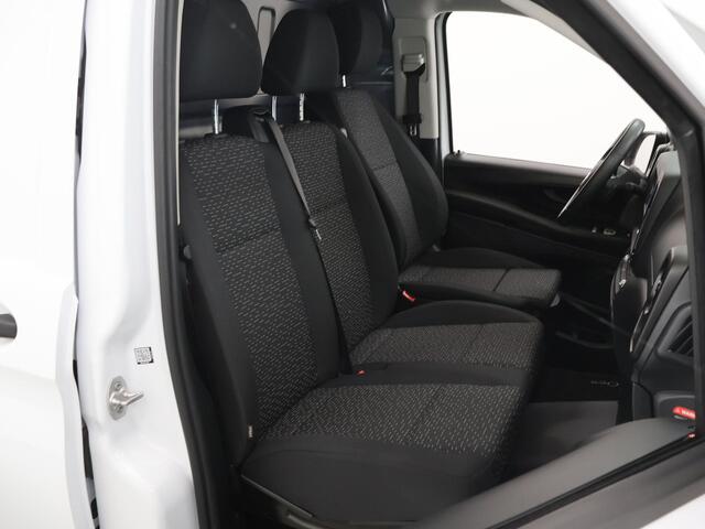 Mercedes-Benz VITO 116 CDI | LANG L2 | PRO | AUTOMAAT NAVIGATIE | TREKHAAK | STOELVERWARMING | CAMERA | CRUISE CONTROL | AIRCO | BETIMMERDE LAADRUIMTE | 3-ZITS | CERTIFIED