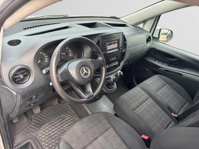Mercedes-Benz VITO 111 CDI Lang Euro 6, 3 Pers, Cruise Control, Airco, Grijs Kenteken