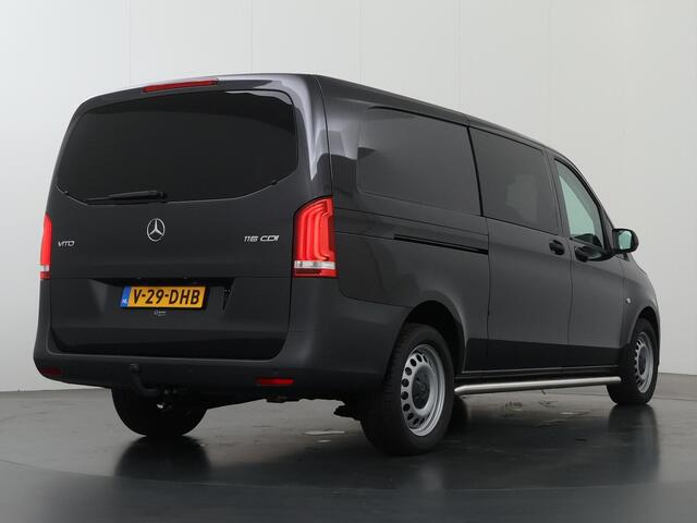 Mercedes-Benz VITO 116 CDI Extra Lang | Dubbel Cabine ¤57.995,- | Sidebars | LED | Trekhaak |