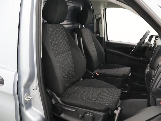 Mercedes-Benz VITO 116 CDI | L3 | PRO | AUT. | 2500 KG TREKHAAK | AIRCO | CRUISE CONTROL | ACHTERUITRIJCAMERA | 2-ZITS | STOEL-STOEL | CARPLAY | ANDROID AUTO | LAADRUIMTE BEKLEDING HOUT | CERTIFIED