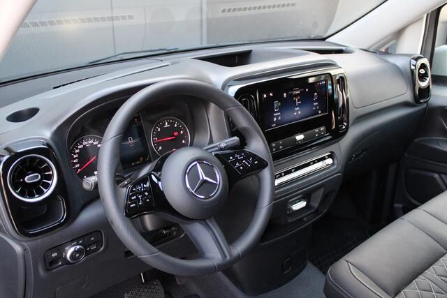 Mercedes-Benz VITO 163 PK L2 Automaat | BPM VRIJ | Multibeam LED | CarPlay | Camera | Dodehoek | MF Stuur | DAB | Climate control | 3-Zitter | Lederen bekleding | AV Edition