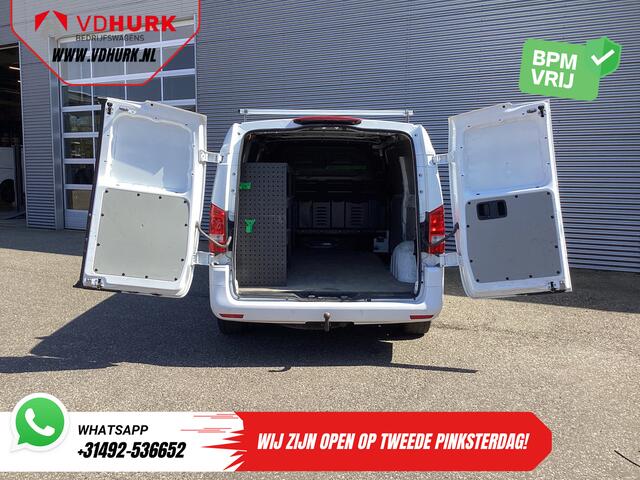 Mercedes-Benz VITO 119 CDI Aut. XL L3 LED/ Standkachel/ Stoelverw./ Carplay/ Navi/ Camera/ PDC/ LMV/ Cruise/ Trekhaak/ Airco