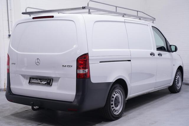 Mercedes-Benz VITO 114 CDI 136 pk Lang Aut. Glazenwasser Edition Airco, Cruise Control, Imperiaal, Trekhaak 2.500 kg, 2-Zits