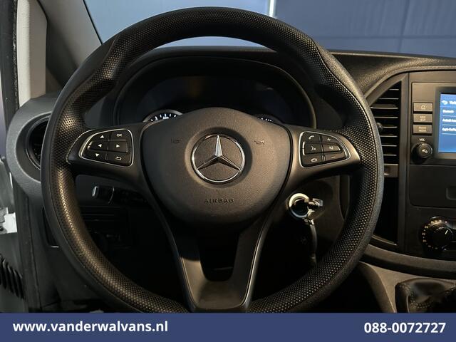 Mercedes-Benz VITO 116 CDI 164pk L3H1 Euro6 Airco | Camera | Apple Carplay | Cruisecontrol | Stoelverwarming Android Auto, Bijrijdersbank