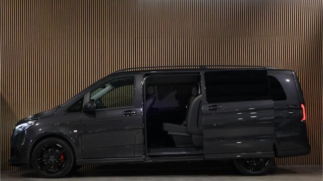 Mercedes-Benz VITO 119 CDI 4-Matic DC L3 XL | AMG | L+R Schuifdeur | Dubbel cabine | Navigatie | CarPlay | Camera | Lederen bekleding | Stoelverwarming | 2500 kg trekgewicht | Trekhaak | 4x4 | Multibeam Led | PDC V+A