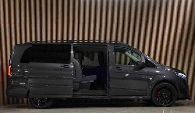 Mercedes-Benz VITO 119 CDI 4-Matic DC L3 XL | AMG | L+R Schuifdeur | Dubbel cabine | Navigatie | CarPlay | Camera | Lederen bekleding | Stoelverwarming | 2500 kg trekgewicht | Trekhaak | 4x4 | Multibeam Led | PDC V+A