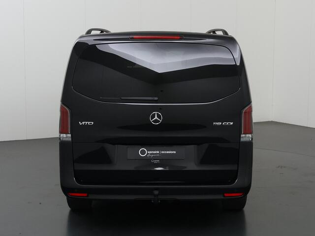 Mercedes-Benz VITO 119 CDI | Aut. | XL L3 | Select | Dubbele Cabine | Schuifdeur L+R | 5-zits | Navigatie | Parkeercamera | Alarm | Trekhaak 2500 kg. | Stoelverwarming | Certified