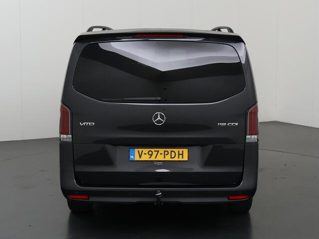 Mercedes-Benz VITO 119 CDI | Aut. | XL L3 | Select | Dubbele Cabine | Schuifdeur L+R | 5-zits | Navigatie | Parkeercamera | Alarm | Trekhaak 2500 kg. | Stoelverwarming | Certified