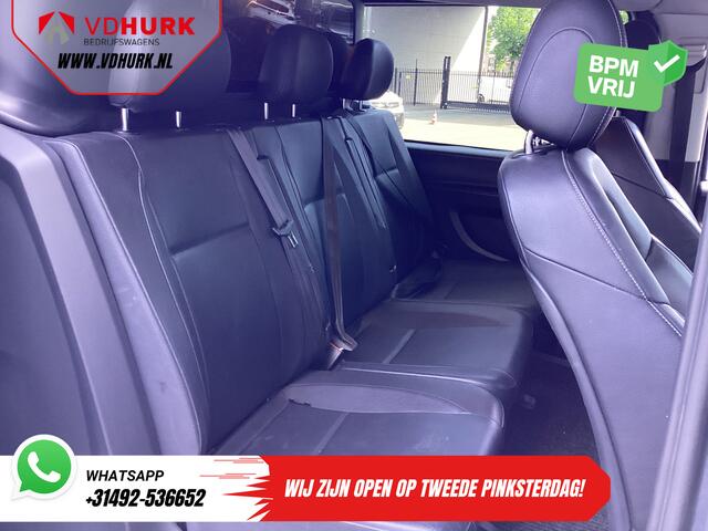 Mercedes-Benz VITO 116 CDI Aut. DC Dubbel Cabine Leder/ Stoelverw./ 19" LMV/ Glaslook/ Camera/ Navi/ PDC/ Trekhaak/ Cruise