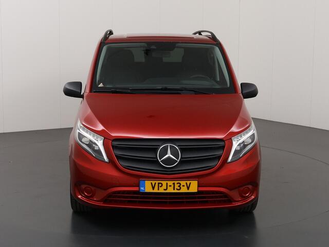Mercedes-Benz VITO 114 CDI | L2 | AUTOMAAT | DUBBEL CABINE | LUCHTVERING ACHTERAS | LED | CAMERA | PARKEERSENSOREN | NAVIGATIE | CRUISE CONTROL | CLIMATE CONTROL | ACHTERDEUREN | METALLIC | KUNSTLEDER ZWART | CERTIFIED