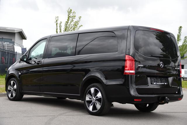 Mercedes-Benz VITO 116 CDI L3 DC Black Edition Cruise, Camera, Carplay, LED, 164pk, Leder, Stoelverwarming, Multimedia, Uniek!