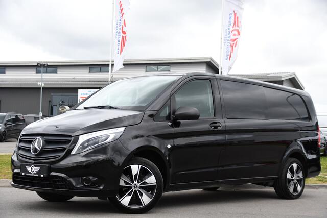 Mercedes-Benz VITO 116 CDI L3 DC Black Edition Cruise, Camera, Carplay, LED, 164pk, Leder, Stoelverwarming, Multimedia, Uniek!