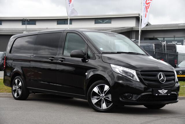 Mercedes-Benz VITO 116 CDI L3 DC Black Edition Cruise, Camera, Carplay, LED, 164pk, Leder, Stoelverwarming, Multimedia, Uniek!