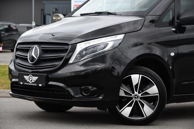 Mercedes-Benz VITO 116 CDI L3 DC Black Edition Cruise, Camera, Carplay, LED, 164pk, Leder, Stoelverwarming, Multimedia, Uniek!