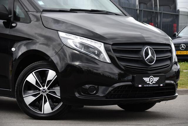 Mercedes-Benz VITO 116 CDI L3 DC Black Edition Cruise, Camera, Carplay, LED, 164pk, Leder, Stoelverwarming, Multimedia, Uniek!