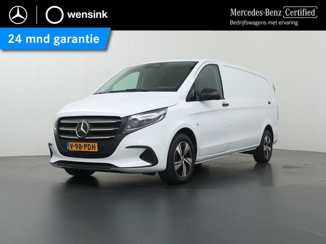 Mercedes-Benz VITO 116 CDI | AUT. | XL L3 | SELECT | NAVIGATIE | ACHTERUITRIJCAMERA | 2500 KG TREKHAAK | KUNSTLEDEREN BEKLEDING | ACHTERDEUREN | CRUISE CONTROL | AIRCO | 3-ZITS | SMARTPHONE INTEGRATIE PAKKET | CERTIFIED